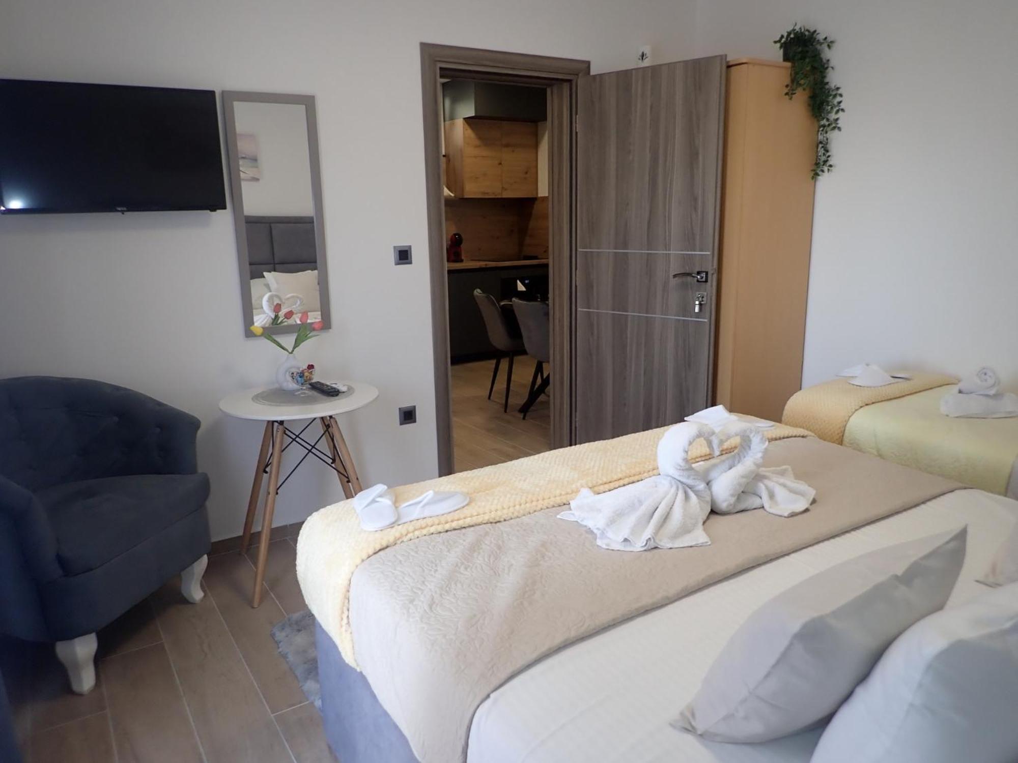 Apartmani Nil Barić Draga Exterior foto
